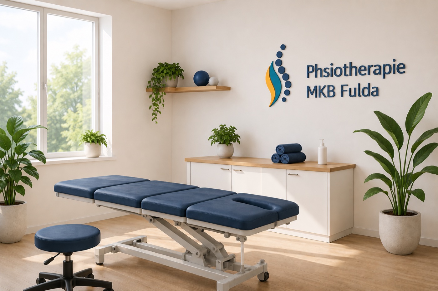 Heller, moderner Behandlungsraum der MKB Praxis Fulda